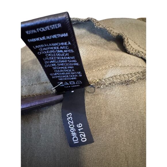 Express Olive Green Lace Trim Cami Tank Top (M) Goblin Core Whimsygoth - Picture 5 of 6